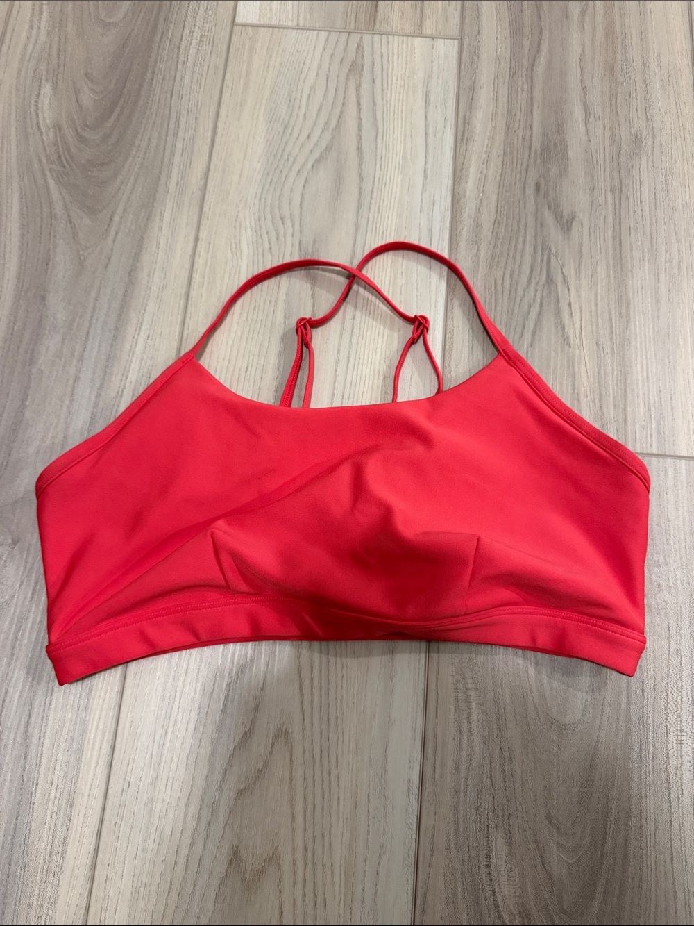 Alo Candy Red Intrigue Sports Bra